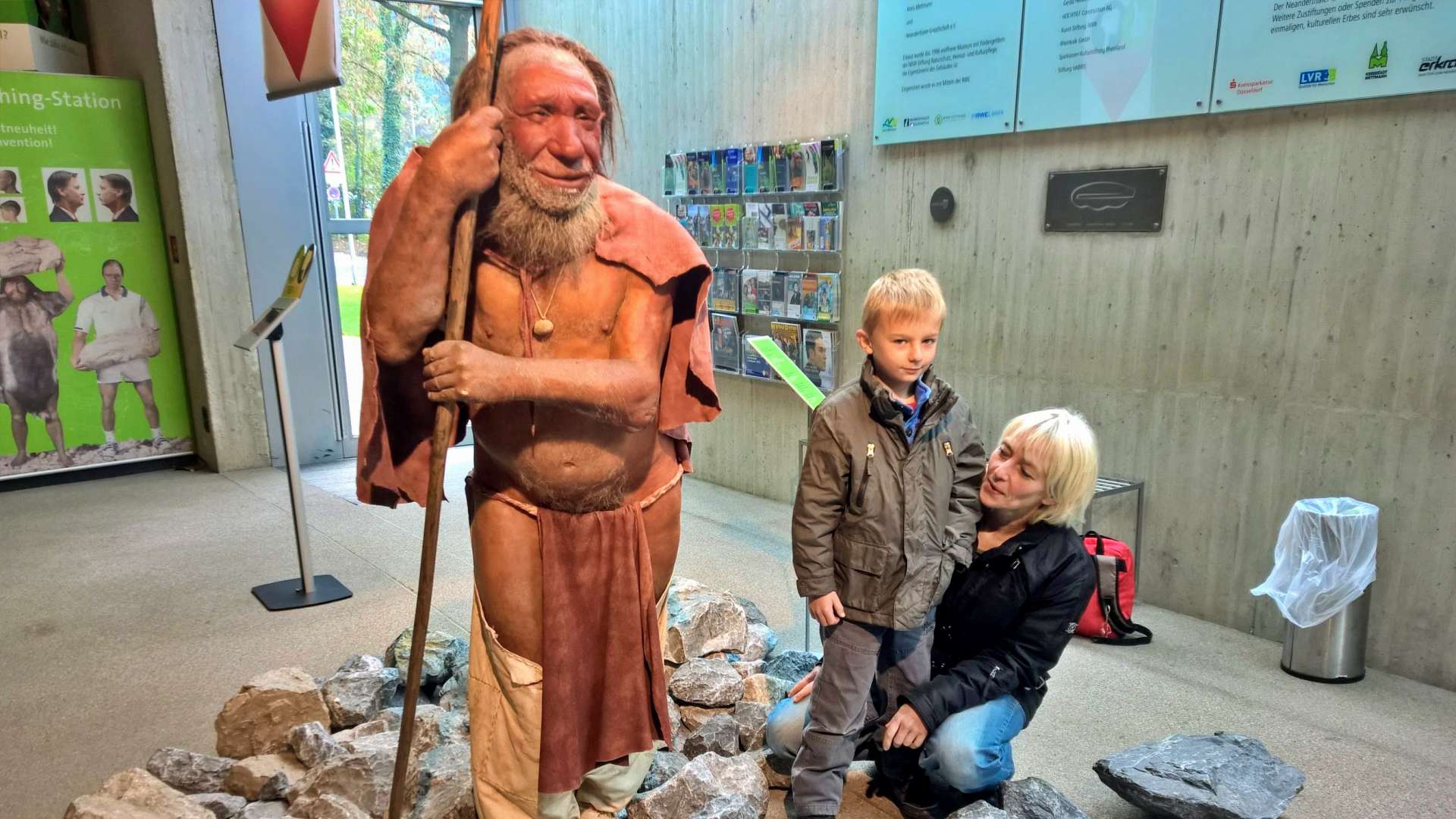 Fynn im Neandertal 2015