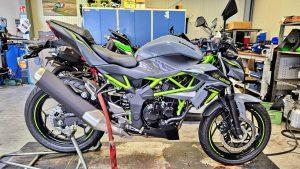 Fynntastisch Fynn´s neue Kawasaki Z125